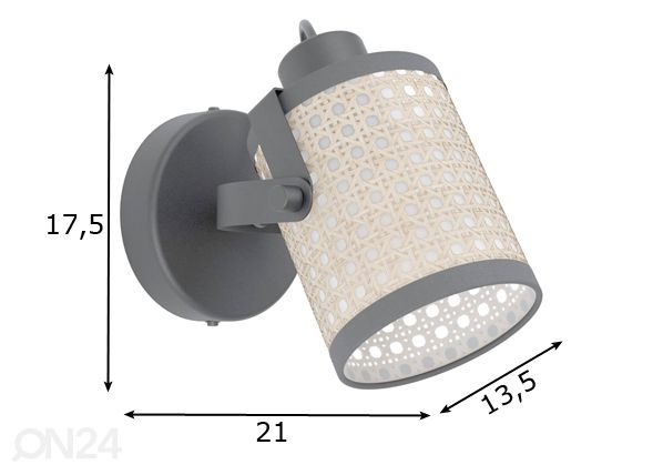 Точечный светильник Ruscomb размеры