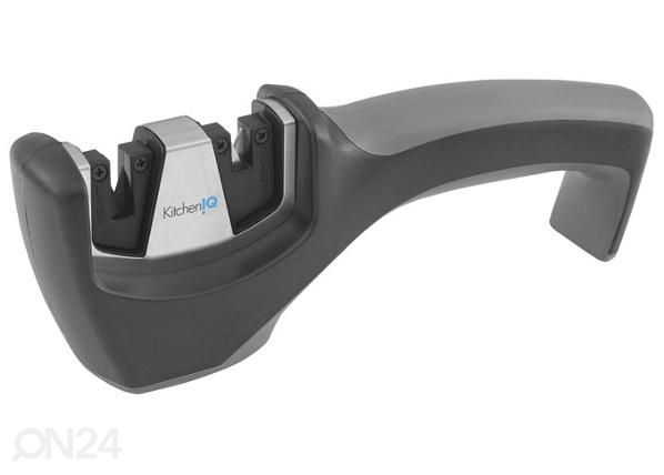 Точилка для ножей Kitchen Iq Carbide / Ceramic Pull-Thru