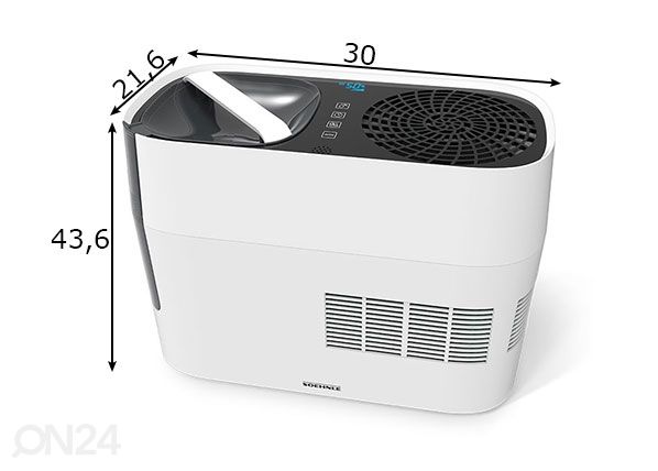 Увлажнитель воздуха Soenhle AirFresh Hygro 500 размеры