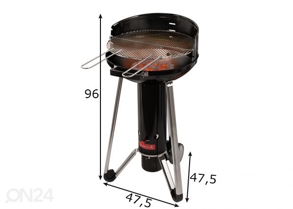 Угольный гриль Barbecook Adam 50 размеры