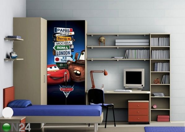 Флизелиновые фотообои Disney McQueen and Mater 90x202 см
