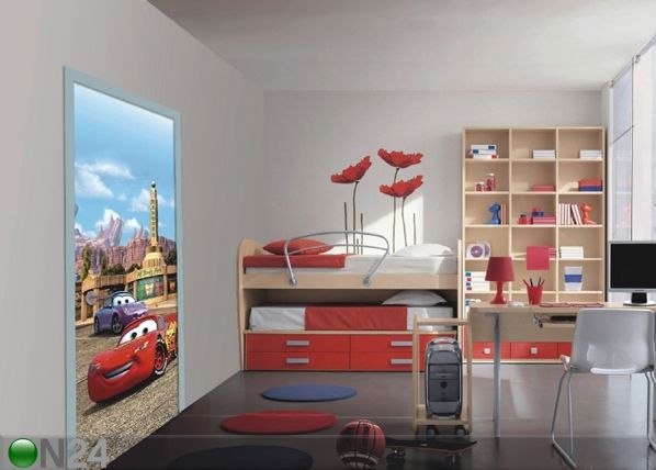 Флизелиновые фотообои Disney McQueen and Sally 90x202 см