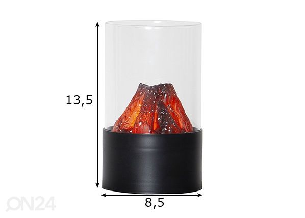 Фонарь Fireplace размеры
