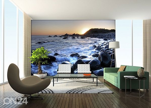 Фотообои Sunset at sea 360x254 см