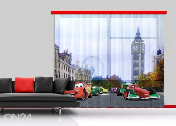 Фотошторы Disney Cars 180x160 см