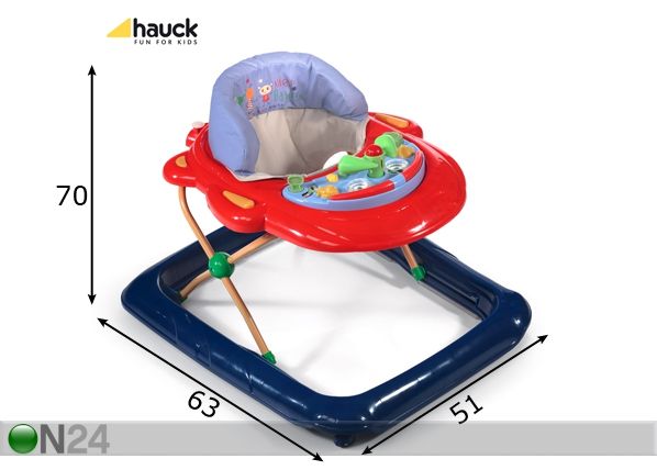 Ходунки Hauck Player Alien-Baby размеры