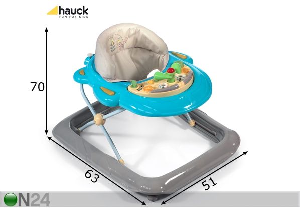 Ходунки Hauck Player Little World размеры