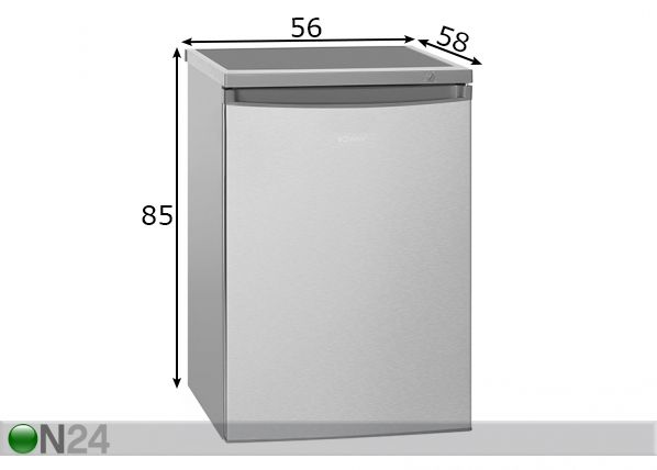 Холодильник Bomann KS2184 размеры