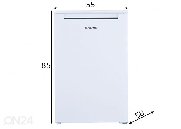 Холодильник Brandt размеры