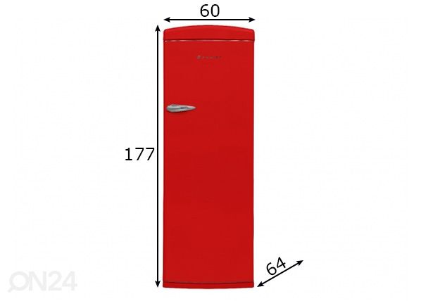 Холодильник Brandt BVL7260SR размеры