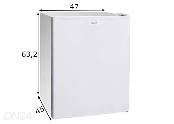 Холодильник Frigelux CUBE72A размеры