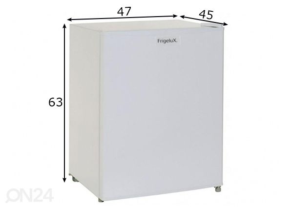 Холодильник Frigelux CUBECV71A размеры