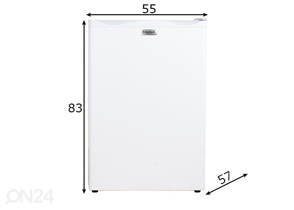 Холодильник Frigelux R4TT140BE размеры