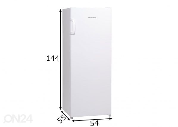 Холодильник Scandomestic SKS262W размеры