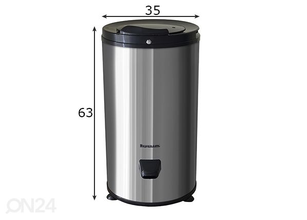 Центрифуга Ravanson XPB2800X размеры