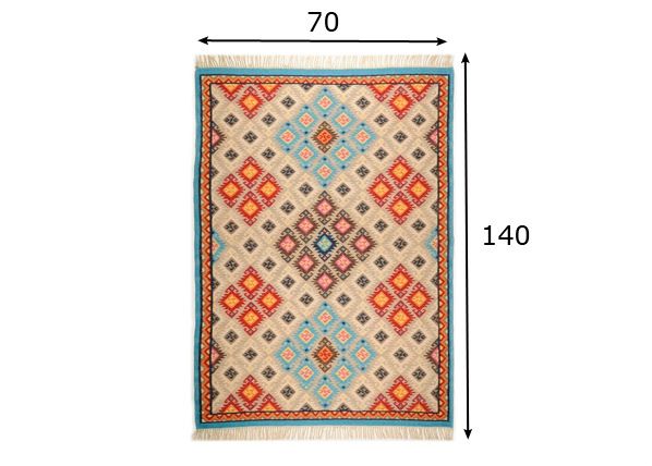 Шерстяной ковер Kelim Royal 70x140 cm размеры