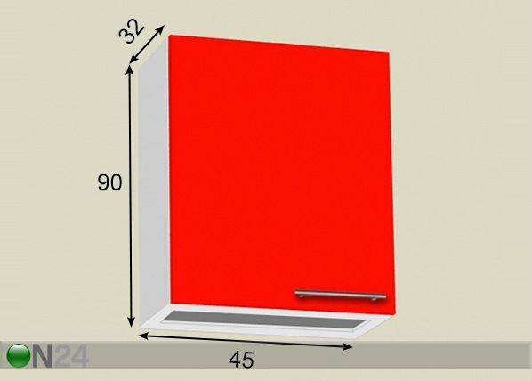 Шкаф для посуды 45 cm размеры