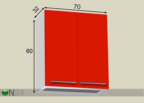 Шкаф для посуды 70 cm размеры