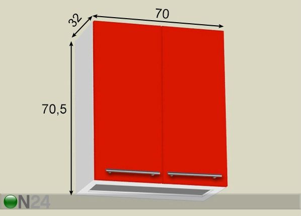 Шкаф для посуды 70 cm размеры