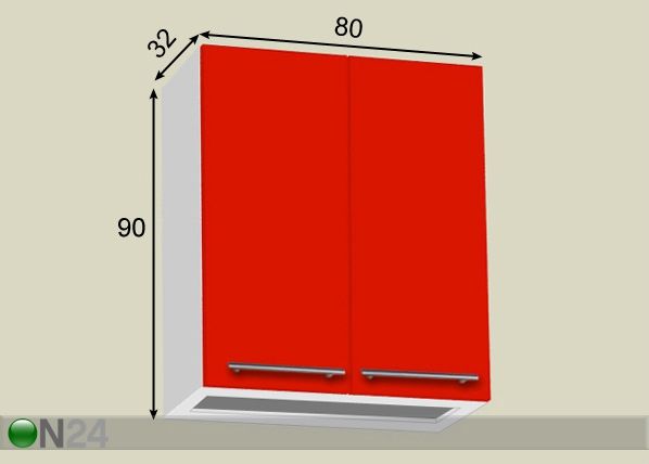 Шкаф для посуды 80 cm размеры