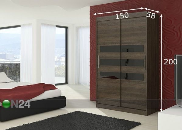 Шкаф-купе 150 cm размеры