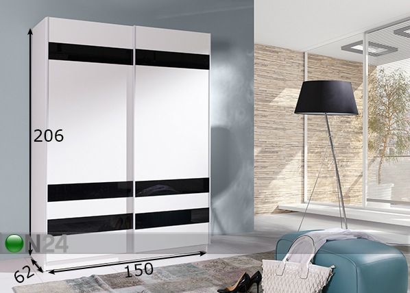 Шкаф-купе 150 cm размеры