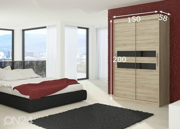 Шкаф-купе 150 cm размеры