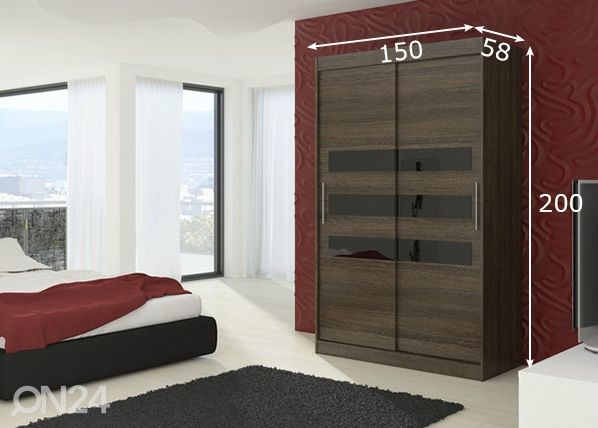 Шкаф-купе 150 cm размеры