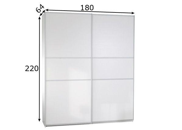 Шкаф-купе 180 cm размеры