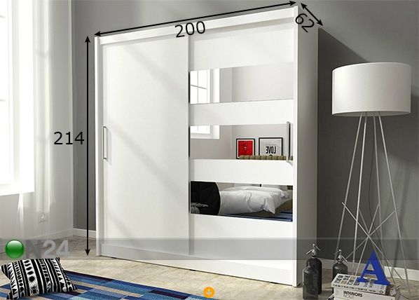 Шкаф-купе 200 cm размеры