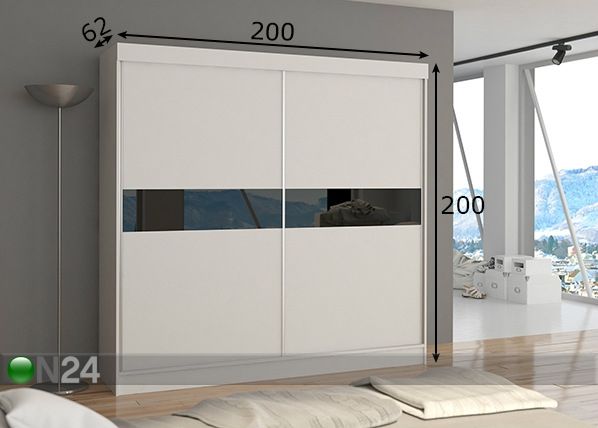 Шкаф-купе 200 cm размеры