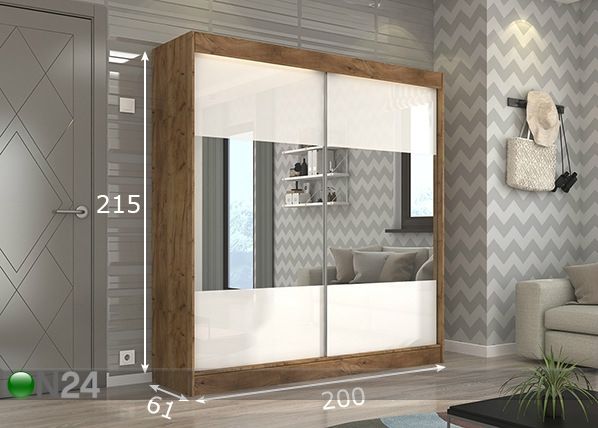 Шкаф-купе 200 cm размеры
