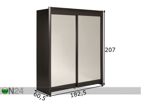 Шкаф-купе Phenix 182 cm размеры