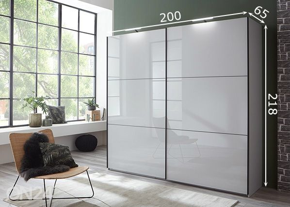 Шкаф-купе Seoul 200 cm размеры