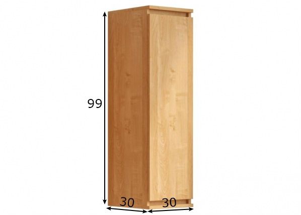 Шкаф настенный 30 cm размеры