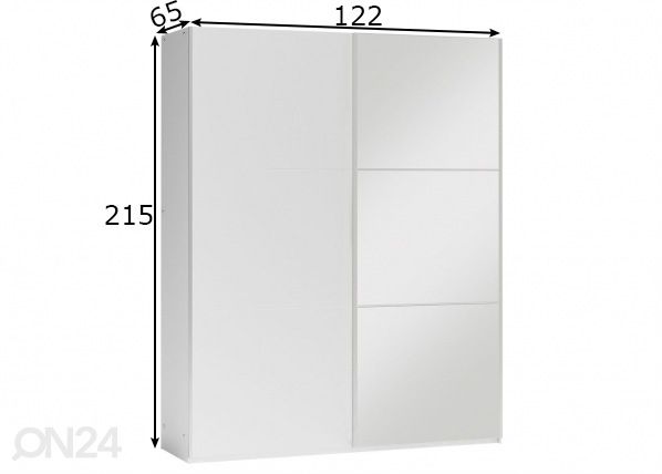Шкаф платяной 120 cm размеры