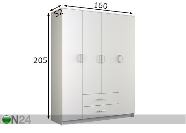 Шкаф платяной 160 cm размеры