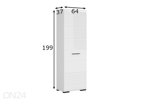 Шкаф платяной 64 cm размеры