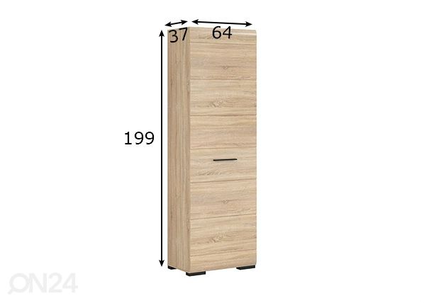 Шкаф платяной 64 cm размеры