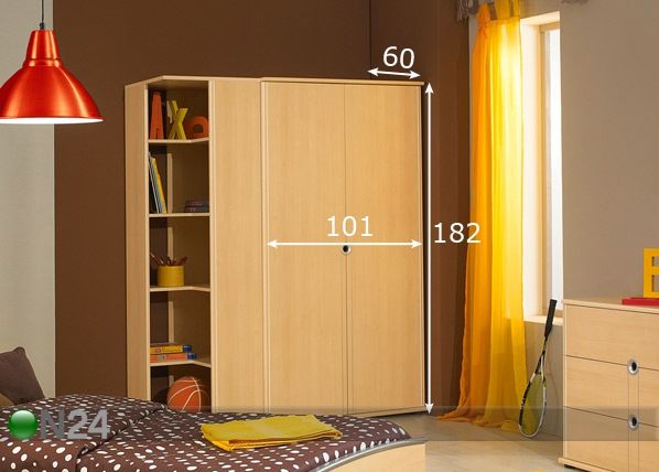 Шкаф платяной Scool размеры