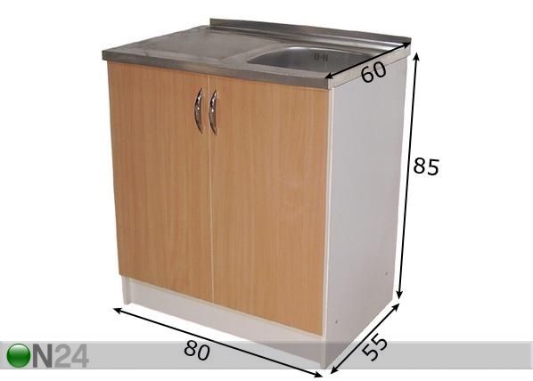 Шкаф под раковину размеры