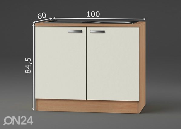 Шкаф под раковину Klassik 60 размеры