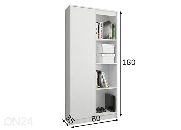 Шкаф-полка 80 cm размеры