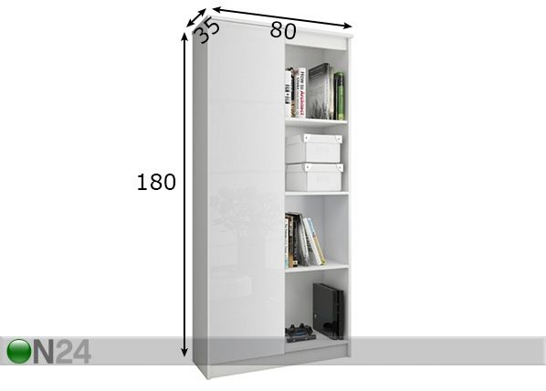 Шкаф-полка 80 cm размеры