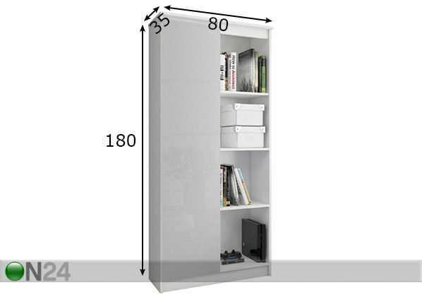 Шкаф-полка 80 cm размеры