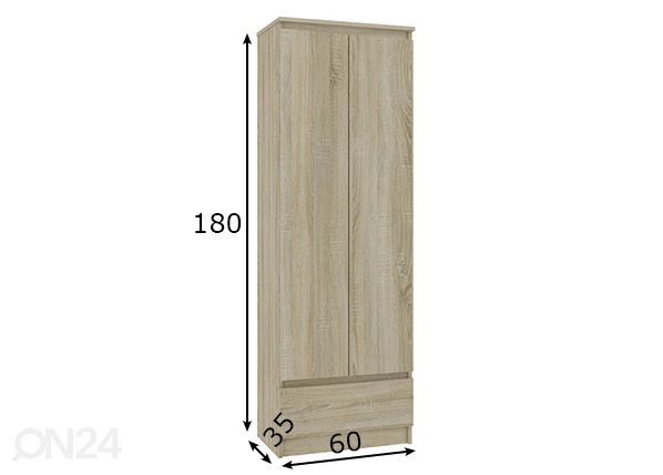 Шкаф 60 cm размеры
