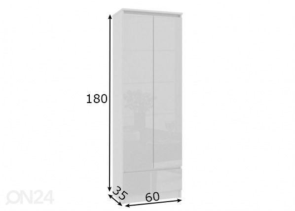 Шкаф 60 cm размеры