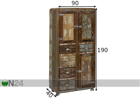 Шкаф Fridge размеры