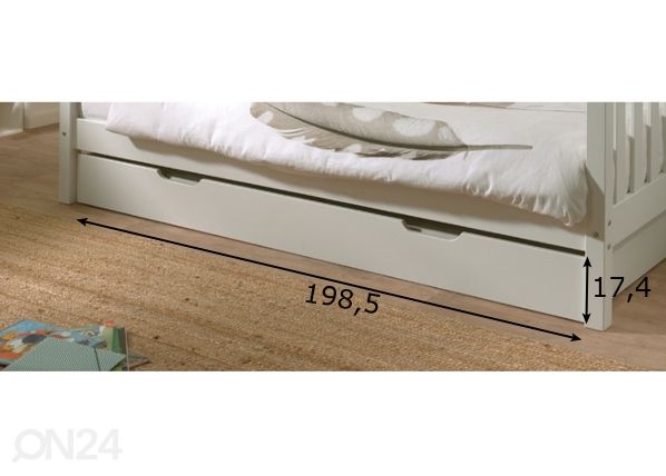 Ящик кроватный Fritz 90x200 cm размеры