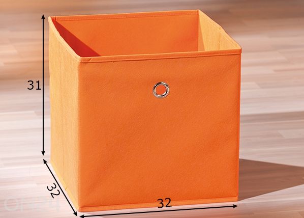 Ящик Winny 31x32x32 см, оранжевый размеры